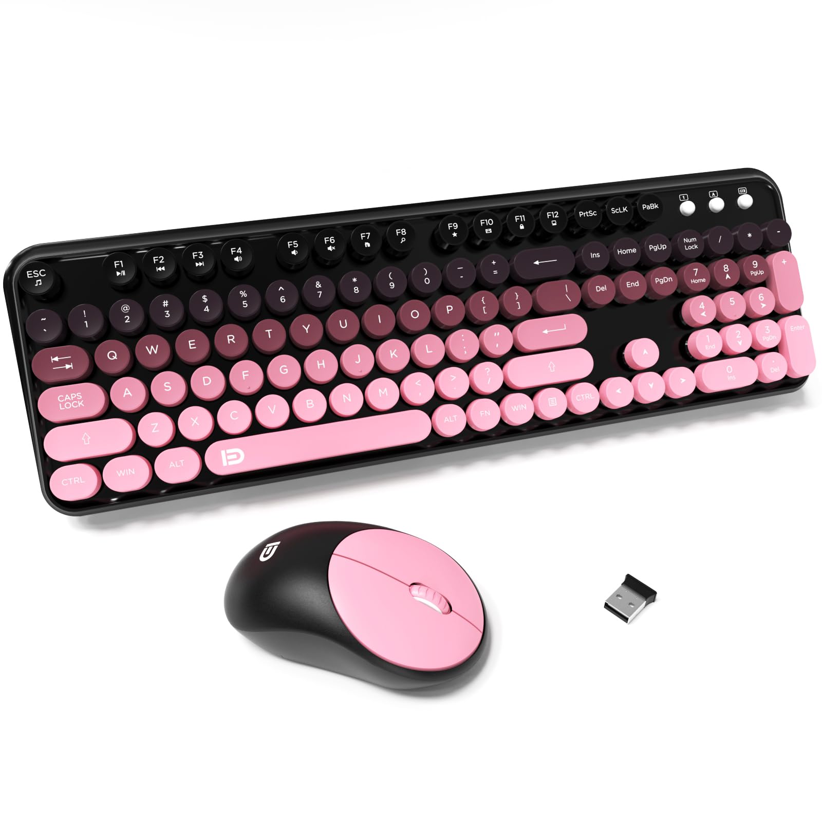 Amazon.com: FD Wireless Keyboard and Mouse Combo - 2.4G Full-Sized